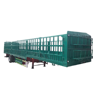 ZHONGSHENGTIANQI 2 & 3 essieux élevage semi-remorque 150 KG charge utile pour le transport d'entrepôt agricole conception de clôture latérale durable - Product Image 6