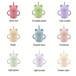 Ensemble de sevrage pour bébé de qualité supérieure, 6 pièces, bol à ventouse en acier inoxydable de qualité alimentaire, tasse, assiette, design moderne écologique et doux - Product Image 4
