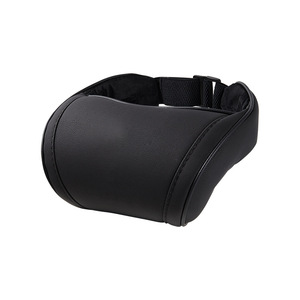 Tesla Car Headrest Lumbar Support <b>Pillow</b> <b>Black</b> PU Material Four Seasons Use - Product Image 1