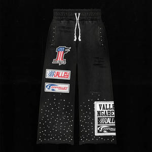 Conjuntos Casuales para Hombre, Personalizados, 100% Algodón, Tejido de Punto, Impresión por Transferencia de Calor, Grueso, 500GSM, Fusión sin Costuras, Felpa Holgada y Transpirable - Product Image 3