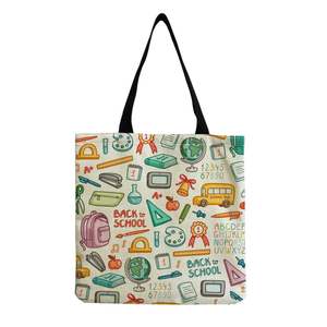 Sac fourre-tout en toile de coton 100% naturel de haute qualité - Product Image 1