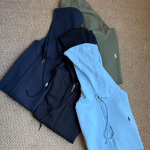 PL <span class=keywords><strong>Raph</strong></span> Sweat à capuche unisexe en coton à picots petits, motif animalier au crochet, coupe ample, zippé, séchage rapide, décontracté d'hiver - Product Image 4