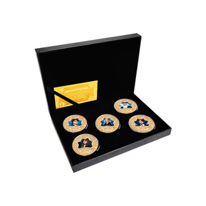 Monedas Conmemorativas de Metal con Temática de Películas, Monedas de Oro de <span class=keywords><strong>Harry</strong></span> <span class=keywords><strong>Potter</strong></span>, Proceso de Fundición a Presión, Chapadas en Oro, Venta al Por Mayor - Product Image 2