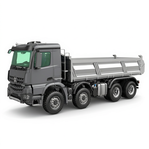 Camión Volquete Hidráulico <span class=keywords><strong>RC</strong></span> <span class=keywords><strong>8x8</strong></span> K3367 RTR 1/14, 2.4G, Eléctrico, Metálico, con Control Remoto, Modelo de Construcción para Aficionados - Product Image 1