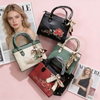 Sac fourre-tout pour femme en cuir PU souple de haute qualité AB001, grande capacité, sac à main et pochette de créateur, vente en gros à 5,25 $