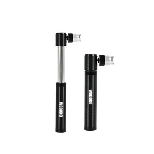 Mini pompe à vélo en plastique 100 PSI (7 bars) haute pression, légère, étanche, portable, pompe à air VTT avec valve Presta - Product Image 1