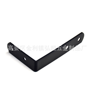 Support d'angle en L Hirotaka en fer blanc sablé, support d'étagère à 90 degrés, fixation murale durable - Product Image 4