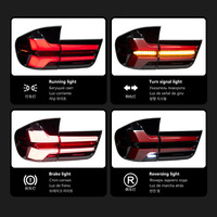 Feux arrière LED flottants G05 style Venom à lentille rouge pour X5 E70 2007-2013, clignotants séquentiels, frein, Plug & Play, garantie 1 an