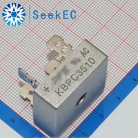 KBPC3510 KBPC-25 35A monophasé Pont Redresseur Diode KBPC3510 Diode Pont Programmation IC BOM Liste 3510 KBPC3510