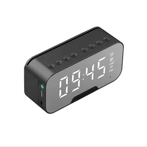 2023 Blue tooth Speakers Led Digital Display Sleep Timer With Snooze Function For Alarm Clock Wireless Speaker