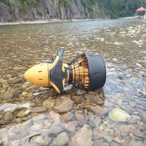 Nouveauté : Scooter sous-marin à hélice électrique 300W, étanche, pour sports nautiques, piscine, plongée sous-marine - Product Image 2