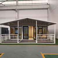 Maison préfabriquée extensible de 30 pieds, villa moderne en conteneur pour usage résidentiel
