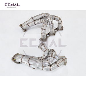 Colector de escape de alto flujo Ecnal para Porsche 718 GT4 4.0L 2020+, mejora de rendimiento para carreras - Product Image 5