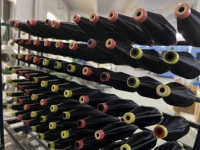 Fil chenille monofilament en polyester personnalisé 30D1F HENGXI D30 pour tissage de fils de fer et de canons, blanchi, diverses couleurs