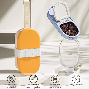 Juego de Botella y Tazones de Agua para Perros, Ecológicos, de Plástico, Impermeables, para Exteriores, con Diseño Sólido Moderno, Portátiles para Viajes, Venta al Por Mayor - Product Image 2