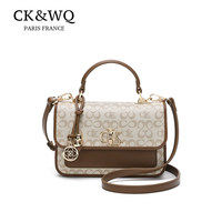 Sac à main carré de luxe à motif vintage, nouvelle collection automne 2025 pour femme, sac à bandoulière et sac croisé de luxe léger et de niche