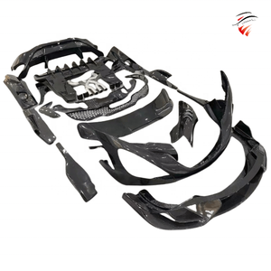 Venta caliente 720S Facelift 765LT de fibra de carbono de parachoques del coche labio delantero difusor faldas laterales Kit de cuerpo completo para <span class=keywords><strong>McLaren</strong></span> 720S <span class=keywords><strong>765</strong></span> - Product Image 4