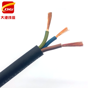 Câble <span class=keywords><strong>électrique</strong></span> flexible en caoutchouc isolé 450/750 V HO7RN-F YC YCW <span class=keywords><strong>3G1</strong></span>.<span class=keywords><strong>5</strong></span> 2.<span class=keywords><strong>5</strong></span> 4 6mm pour alimentation et commande - Product Image 1