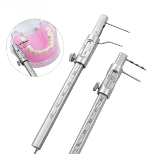 Cinta métrica de espaciado de implantes dentales de alta calidad, fuente de alimentación Manual, herramientas de laboratorio Dental, instrumentos quirúrgicos - Product Image 1