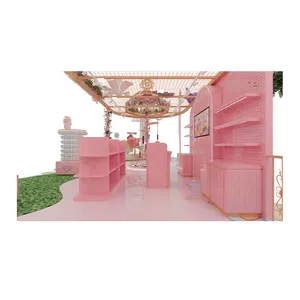 New Fashion Hot Sale Pop-up Retail Clothes Toy Pop Up Store Design