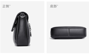 Nuevo Bolso Bandolera con Solapa para Mujer, Color Sólido, PU, Bolso de Mano para Dama, Moderno, de Lujo, de Diseñador, Bolso de Hombro Individual - Product Image 5