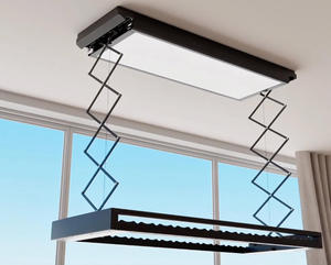Stendibiancheria Elettrico a Soffitto Nascosto con Luce LED, Direttamente dalla Fabbrica - Product Image 1