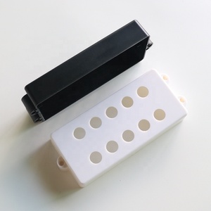 Cache-captateur de <span class=keywords><strong>basse</strong></span> <span class=keywords><strong>5</strong></span> <span class=keywords><strong>cordes</strong></span> <span class=keywords><strong>Musicman</strong></span> noir satiné et blanc, vente en gros d'usine - Product Image 3