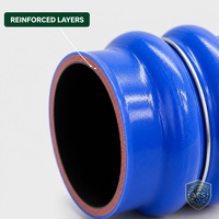 Tuyau de raccordement en silicone renforcé 5240980281 pour moteur MTU, tuyau de turbocompresseur, air de suralimentation, marine