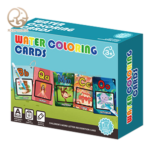 Nouveaux designs 2026 – Jouets éducatifs en gros pour la petite enfance : Cartes de coloriage et de <span class=keywords><strong>dessin</strong></span> à l'eau réutilisables avec 26 lettres pour enfants - Product Image 1