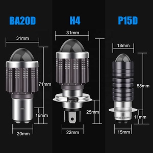 Heiße 10000Lm <span class=keywords><strong>H4</strong></span> LED Motorrad <span class=keywords><strong>H6</strong></span> BA20D LED P15D Moto Scheinwerfer lampen CSP Linse Weiß Gelb Hi Lo Lampe Roller Nebels chein werfer 12V - Product Image 6