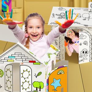 SY玩具3D涂鸦绘画套装儿童纸板绘画和着色DIY玩具5-7岁教育玩具 - Product Image 5