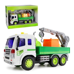 2025 nuovo <span class=keywords><strong>camion</strong></span> della spazzatura alimentato ad attrito di plastica <span class=keywords><strong>giocattolo</strong></span> con luci <span class=keywords><strong>giocattolo</strong></span> <span class=keywords><strong>camion</strong></span> della spazzatura del bambino giocattoli per bambini - Product Image 4