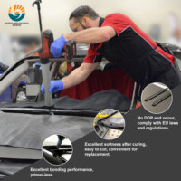 Scellant polyuréthane PU 310 ml pour pare-brise automobile, adhésif d'étanchéité pour vitres automobiles, colle Seimeda 221 Alternative