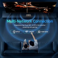 Boîtier TV Z1 4K HD Android avec IPTV, WIFI Double Bande 5G et Bluetooth, 8+128 Go