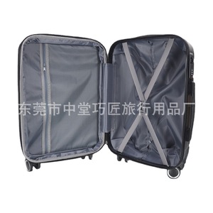 Maleta de viaje de calidad de exportación de 20 pulgadas con 4 ruedas, ligera, con cerradura, juego de equipaje de color sólido para viajes de ocio. - Product Image 5