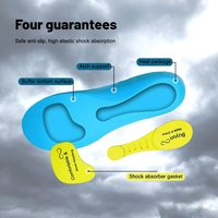 Semelles de sport confortables de haute qualité en PU souple, absorption des chocs, soutien de la voûte plantaire, évacuation de l'humidité, personnalisables, vente en gros