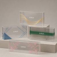 Boîte d'emballage en plastique pour parfum, boîte pliante en plastique pour cosmétiques, pour shampoing pour cils 60 ml, ensemble de boîtes pour coupe-ongles, étui de luxe