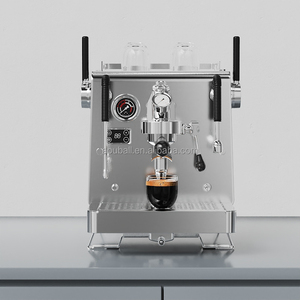 220V Commercial Brazil Espresso <b>Coffee</b> <b>Machine</b> Wholesale Stainless Steel Programmable Double Pump Double Brew System - Product Image 1