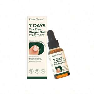 Traitement des ongles au gingembre et à l'arbre à thé Kreain Nature 7 Days, 30 ml, liquide fortifiant pour les ongles, pour les soins des mains et des pieds - Product Image 1
