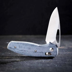 Coltello Pieghevole Multifunzione da Campeggio e Caccia con Lama <span class=keywords><strong>in</strong></span> Acciaio 9CR 17 e Manico <span class=keywords><strong>in</strong></span> Micarta, Garanzia 1 Anno - Product Image 3