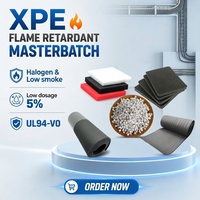 Qibo EPP EPE XPE Foam Board Flame Retardant Masterbatch Additives Polyethylene Polypropylene