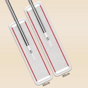 Mocio piatto rotante industriale di alta qualità da <span class=keywords><strong>60cm</strong></span> in fibra Ultra Fine per la pulizia del pavimento in lega di alluminio auto-strizzatore estensibile - Product Image 6