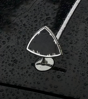Emblème de capot avant et badge de coffre arrière pour Mercedes Maybach Classe GLS X167, autocollant logo lettres chromées de luxe