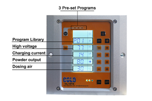 ระบบเคลือบผงด้วยไฟฟ้าสถิตแบบควบคุมด้วย PLC สำหรับพื้นผิวเหล็ก สายการผลิตขนาดเล็กสำหรับธุรกิจขนาดย่อม - Product Image 3