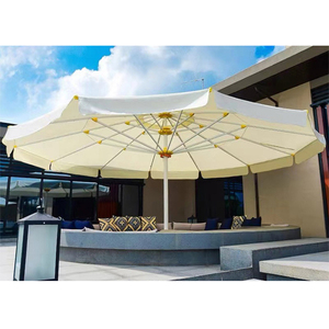 Sombrilla de playa Glamping <span class=keywords><strong>4x4</strong></span> patio jardín muebles de exterior sombrilla Comercial Grande - Product Image 4