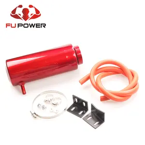 Red Radiator Coolant Catch Tank Overflow Reservoir 800ml Universal Coolant Aluminum turbo Catch water Tank