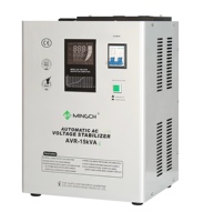 Armoire murale de type relais 4000w Auto 220v Alimentation Avr Régulateurs/stabilisateurs de tension automatiques