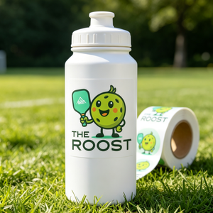 สติกเกอร์กระดาษกาว The Roost Square ทนทาน พิมพ์ดิจิทัล ป้ายของขวัญงานฝีมือ - Product Image 4