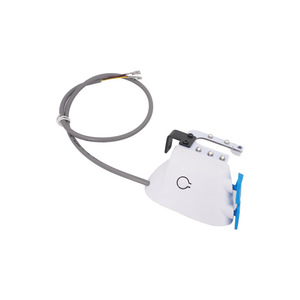 Lumière LED encastrée Jack A4 pour machine à coudre avec interrupteur de point inversé, corps métallique, couleur blanche, alimentation AC, durée de vie 25000 heures - Product Image 1