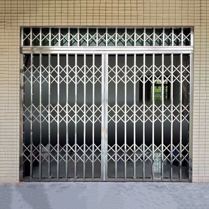 Offre Spéciale – Grille de Sécurité Pliante en Acier Inoxydable 304 Style Accordéon, Antirouille, Installation Facile, pour Magasin et Fenêtre (Antivol) - Product Image 5